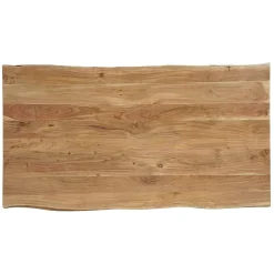 Mangohoutonline Acaciahouten Eettafel Edge Rechthoek 180x100 cm Mahom