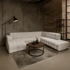 Mangohoutonline Bank Bilbao 5-zits U-opstelling Rechts White Mahom