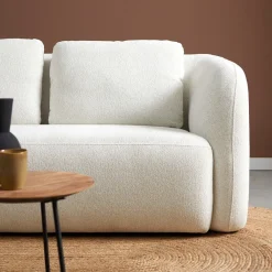 Mangohoutonline Bank Cloud 3-zits Links Crème PEPP