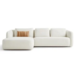 Mangohoutonline Bank Cloud 3-zits Links Crème PEPP