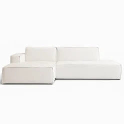 Mangohoutonline Bank Enzo 3-zits Links Bouclé Beige PEPP