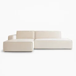 Mangohoutonline Bank Enzo 3-zits Links Zand PEPP