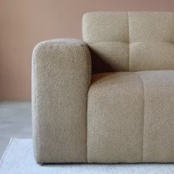 Mangohoutonline Bank Wave 3-zits Rechts Teddy Bruin PEPP