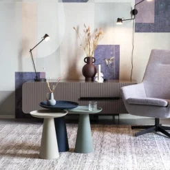 Mangohoutonline Bijzettafel Ringar Groot Blauw Jacob Jenzens