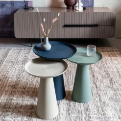 Mangohoutonline Bijzettafel Ringar Groot Blauw Jacob Jenzens