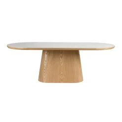 Mangohoutonline Eettafel Alma Ovaal Eiken Jacob Jenzens