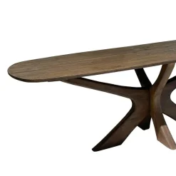 Mangohoutonline Eettafel Brix Montreaux Brown 220 cm