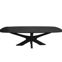 Mangohoutonline Eettafel Brix Montreaux Black 220 cm