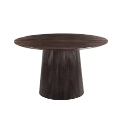 Mangohoutonline Eettafel Salvator Walnut 130 cm
