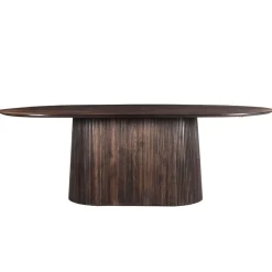 Mangohoutonline Eettafel Salvator Walnut 200 cm