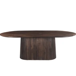 Mangohoutonline Eettafel Salvator Walnut 200 cm