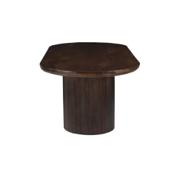 Mangohoutonline Eettafel Sevilla Brown 220 cm