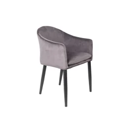 Mangohoutonline Fauteuil Astrid Grijs Jacob Jenzens