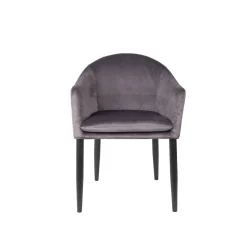 Mangohoutonline Fauteuil Astrid Grijs Jacob Jenzens