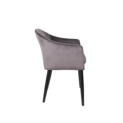 Mangohoutonline Fauteuil Astrid Grijs Jacob Jenzens