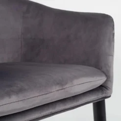 Mangohoutonline Fauteuil Astrid Grijs Jacob Jenzens