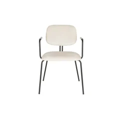 Mangohoutonline Fauteuil Freja Off-White Jacob Jenzens
