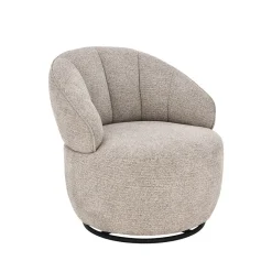 Mangohoutonline Fauteuil Savon Zand Mahom
