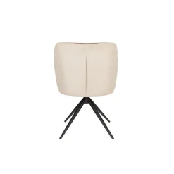 Mangohoutonline Fauteuil Sven Beige/Bruin Jacob Jenzens