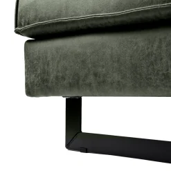 Mangohoutonline Hoekbank Barcelona 4-zits Links Groen Mahom