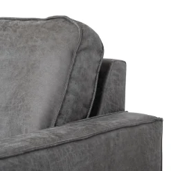 Mangohoutonline Hoekbank Barcelona 4-zits Links Antraciet Mahom