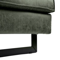 Mangohoutonline Hoekbank Barcelona 4-zits Rechts Groen Mahom