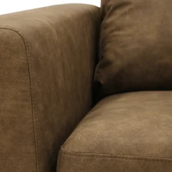 Mangohoutonline Hoekbank Bonanza 4-zits Rechts Bruin