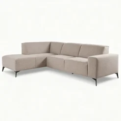Mangohoutonline Hoekbank Brooklyn 4-zits Links Beige Mahom