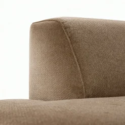 Mangohoutonline Hoekbank Isabel 4-zits Links Taupe Mahom