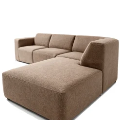 Mangohoutonline Hoekbank Isabel 4-zits Rechts Taupe Mahom