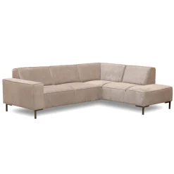 Mangohoutonline Hoekbank Madrid 4-zits Rechts Beige Mahom