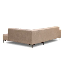 Mangohoutonline Hoekbank Madrid 4-zits Rechts Beige Mahom