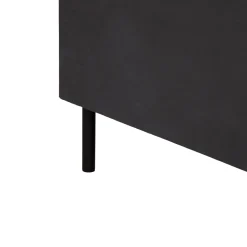 Mangohoutonline Hoekbank Malaga 4-zits Links Antraciet Mahom