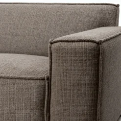 Mangohoutonline Hoekbank Milo 4-zits Links Taupe Mahom