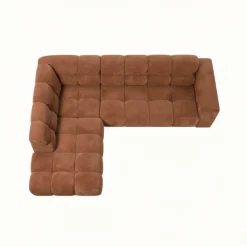 Mangohoutonline Hoekbank Noah 4-zits Links Terra Mahom