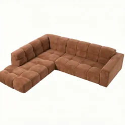 Mangohoutonline Hoekbank Noah 4-zits Links Terra Mahom