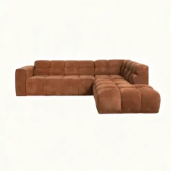 Mangohoutonline Hoekbank Noah 4-zits Rechts Terra Mahom