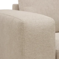 Mangohoutonline Hoekbank Nora 4-zits Rechts Crème