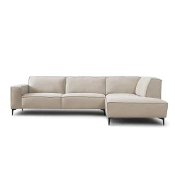 Mangohoutonline Hoekbank River 4-zits Rechts Crème PEPP