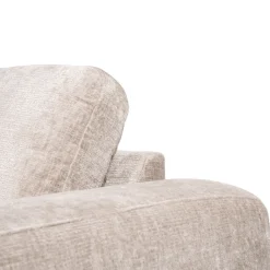 Mangohoutonline Hoekbank Rosalie 4-zits Links Champagne Mahom