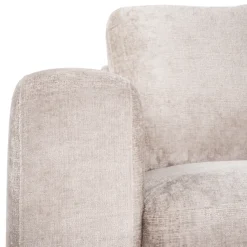 Mangohoutonline Hoekbank Rosalie 4-zits Rechts Champagne Mahom