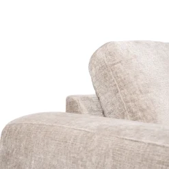 Mangohoutonline Hoekbank Rosalie 4-zits Rechts Champagne Mahom