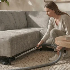 Mangohoutonline Hoekbank Sevilla 4-zits Links Donkergrijs Mahom