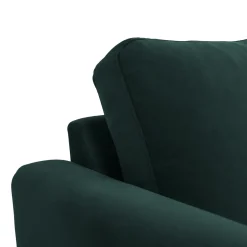 Mangohoutonline Hoekbank Sterre 4-zits Rechts Groen Mahom