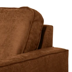 Mangohoutonline Hoekbank Twenty Five 4-zits Links Cognac Mahom