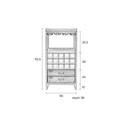 Mangohoutonline Kast Oskar Jacob Jenzens