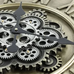 Mangohoutonline Klok Abington S messing Ø62cm