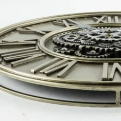 Mangohoutonline Klok Abington S messing Ø62cm