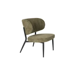 Mangohoutonline Loungefauteuil Anna Groen Grijs Jacob Jenzens