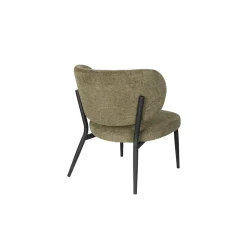 Mangohoutonline Loungefauteuil Anna Groen Grijs Jacob Jenzens